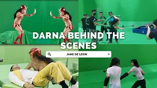 DARNA BEHIND THE SCENES | JANE DE LEON IS DARNA | ACTION AND FLYING SCENES #janedeleon #darna