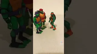 Teenage Mutant Ninja Turtle #tmnt #stopmotion #fyp #laugh #custom #short #actionfigure #edit