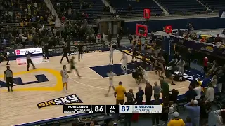 PORTLAND STATE INSANE BUZZER BEATER OVER NORTHERN ARIZONA