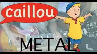 Caillou Theme Song (METAL COVER by Trevor Okonuk)