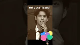 Happy 20th Birthday Kyle #kyleecharri #andreabrillantes #kyledrea #youtubeshorts #shorts