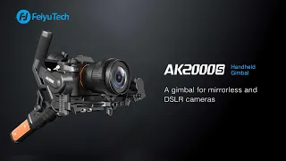 FeiyuTech AK2000S Tutorial: How to Install and Balance the Gimbal