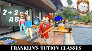 GTA : 5 Franklin Become Tution Teacher || Franklin Ask Questions And Answers || #viral #gta5