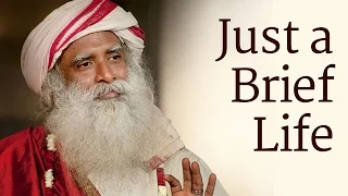 Just a Brief Life - Sadhguru