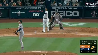 Aaron Hicks 3-Run Home Run vs Astros | Yankees vs Astros ALCS Game 5