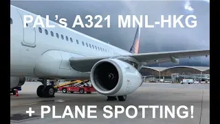 TRIP REPORT - Philippine Airlines A321 Hong Kong to Manila (AND PLANE SPOTTING)