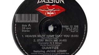 DISC SPOTLIGHT: “Stay With Me” by Quantize featuring Jackie Lowry (1993)