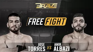 FREE MMA Fight | José Torres Vs Amir Albazi | BRAVE CF 23