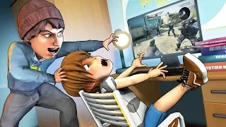 ДРАКА ШКОЛЬНИКОВ В ИНТЕРНЕТ КАФЕ! - INTERNET CAFE SIMULATOR