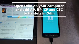 How to upgrade Android 9 to Android 11 with Odin flashing tool Samsung Galaxy XCover #UpgradeAndroid