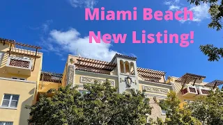 Miami Beach House Tour!  Spectacular sunset views from your extra large balcony!