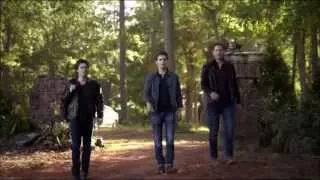 TVD: Damon, Stefan and Alarick talk about Caroline