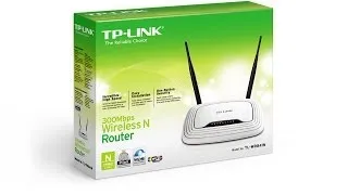 Распаковка роутера TP-Link TL-WR841ND