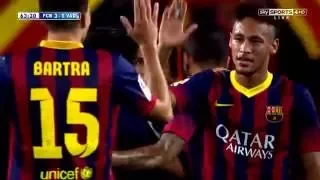 Neymar vs Real Valladolid (H) 13-14