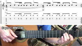 Killer Boogie (Guitar tutorial SLOW to FAST)