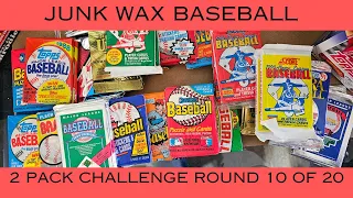 Round 10 of the junk wax 2 pack challenge. 90 Upper Deck vs. 90 Fleer