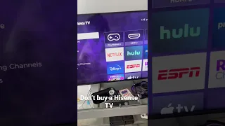 Hisense Roku TV lasted me 10 months 😂