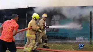 Fire in Fiji