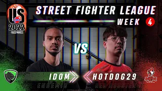 iDom (Laura) vs. HotDog29 (M. Bison) - FT3 - Street Fighter League Pro-US 2022 Week 4