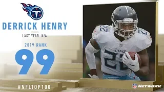 #99: Derrick Henry (RB, Titans) | Top 100 Players of 2019 | NFL