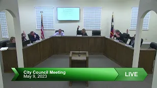 May 9 2023 City Council Meeting