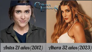 ASI LUCEN LOS ACTORES DE CORONA DE LÁGRIMAS | ANTES Y DESPUÉS 2023