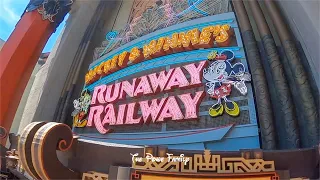 Mickey & Minnie's Runaway Railway Ride (Brief MALFUNCTiON) #TRiP2Disney2 #TRiP2Disney #NikoPowe