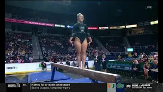 Katelyn Ohashi on Beam at the Aurora Games 2019