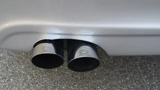 BRABUS CLK 6.1, exhaust sound.