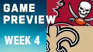 Tampa Bay Buccaneers vs. New Orleans Saints | 2023 Week 4 Game Preview