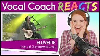 Vocal Coach reacts to Eluveitie (Fabienne Erni) - Live at SummerBreeze 2017