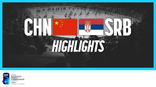 Highlights | China vs. Serbia | 2023 #IIHFWorlds Division 1B