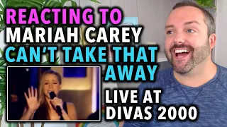 Reacting to Mariah Carey Can't Take That Away (Mariah's Theme) Live At Divas 2000