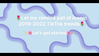 🌺2019-2020 TikTok trends🌺