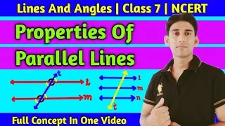Properties of parallel lines | lines and angles | class-7 | full Concept