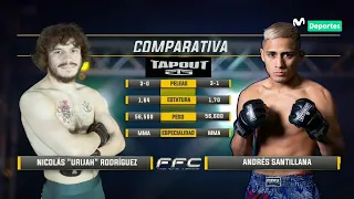 FFC 59: NICOLÁS 'URIJAH' RODRIGUEZ vs ANDRES SANTILLANA | Fusion Fighting Championship