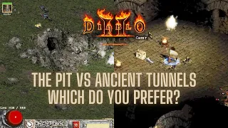 Diablo 2 Resurrected - Part 2 in our magic find efficiency series. the Pit or Ancient Tunnels?