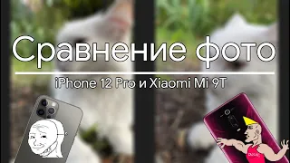 Сравнение камеры iPhone 12 Pro и Xiaomi Mi 9T(GCam) (Телевик/основа)