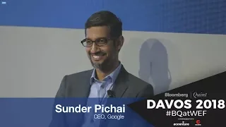 Sunder Pichai At WEF 2018: Google Is Happy To Pay A Higher Tax Amount
