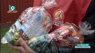 Тысячи подарков к Пасхе подготовила компания "Славянка"