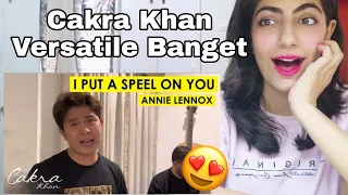 Cakra Khan Annie Lennox - I Put A Spell On You (COVER) Reaction