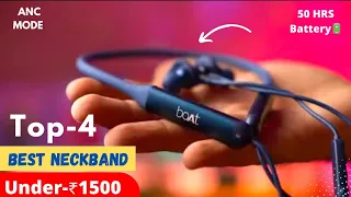 Top 4 Best 😉 Bluetooth⚡ Earphones Under ₹1500 | ⚡Best Wireless Neckband Under ₹2000