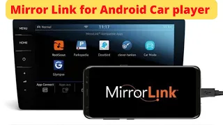 Mirror Link for Android Car player. Mobile phone ko Android head Unit ka sath mirror Link kaise kare