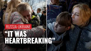 'I cried when I saw my mom': Ukraine children returned from Russia after alleged deportation