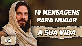 "10" (DEZ) MENSAGENS PARA MUDAR A SUA VIDA || #3 || Mensagem de Deus para Você 🙏