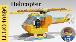 Building a Helicopter using Lego classic 10696 - DIY instruction - Lego 10696 ideas