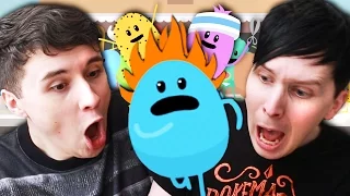 DUMB WAYS TO DIE - Dan vs. Phil!