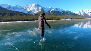 Spray Lakes Skating Dec 2020