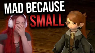 AnnieFuchsia Reacts to "Mad Because Small"!