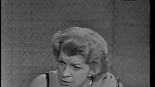 What's My Line? - Nancy Walker; Johnny Carson [panel] (Jul 30, 1961)